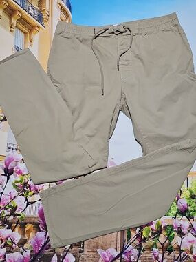 Linksoul Tan Joggers‎ Pants Size Medium